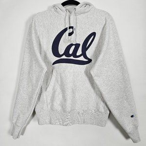 Champion Reverse Weave Cal University Mens Small Long Sleeve Pullover Hoodie